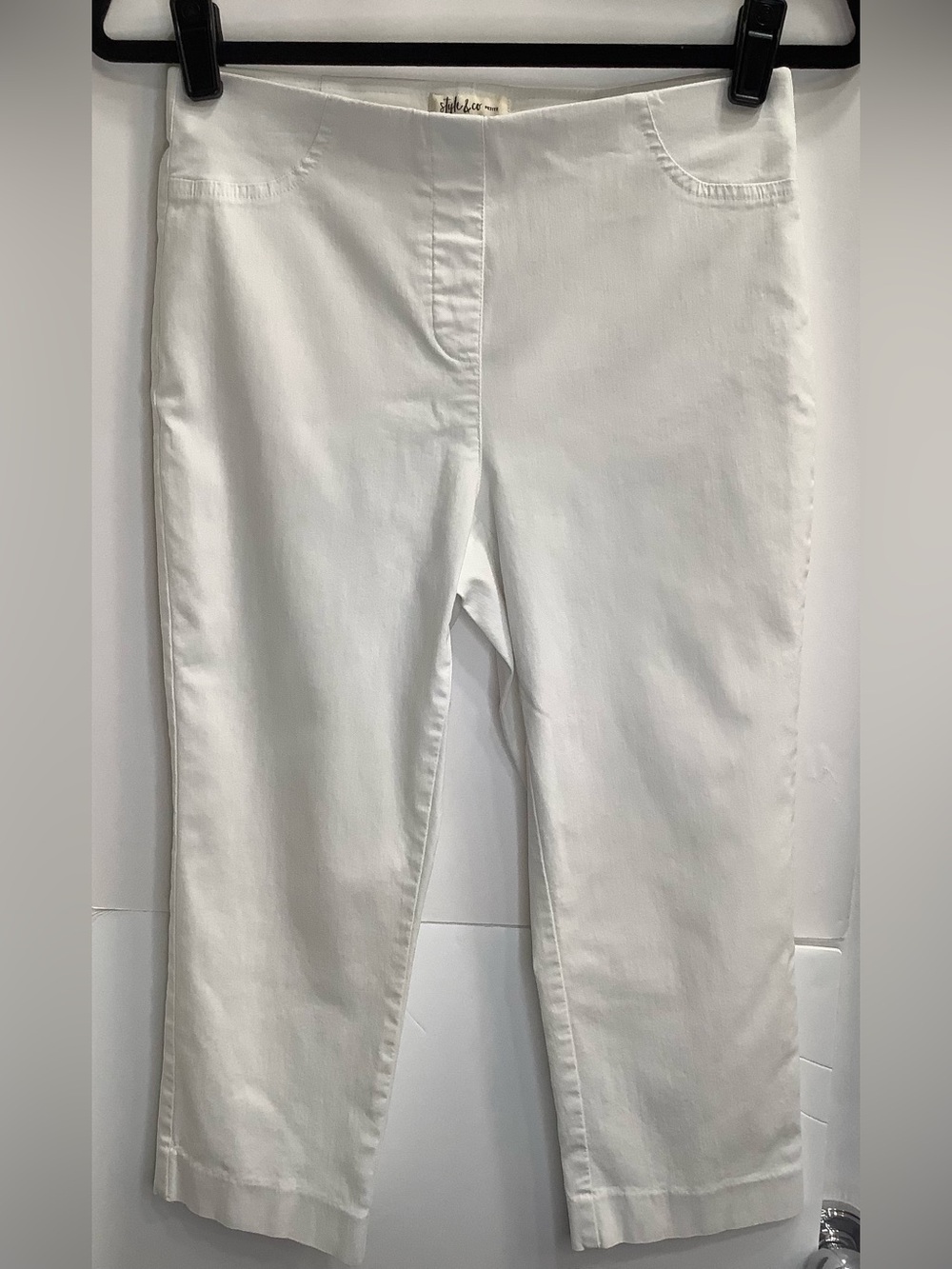 White Women's Stretch Crop Pants by Style & Co.